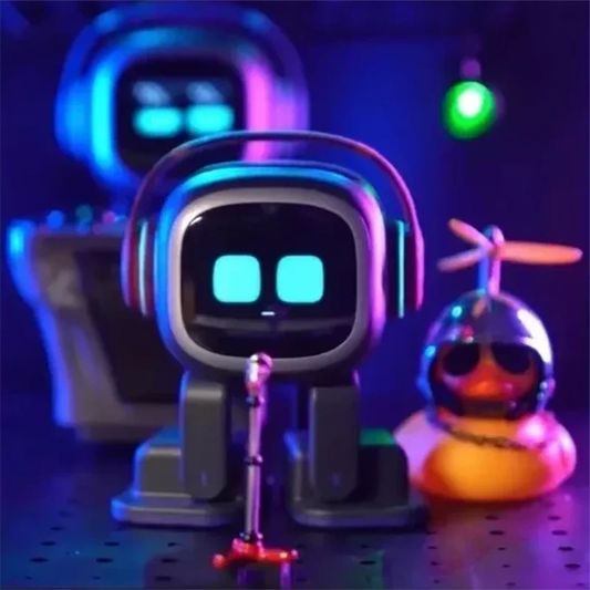 EMO Rux AI Desktop Robot | Voice Dialogue Camera Smart Companion | DealersDealers