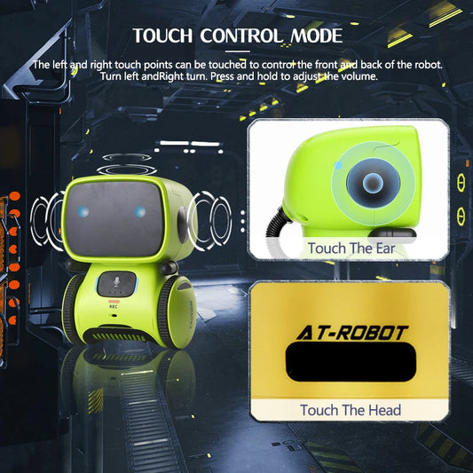 AT Smart Learning Robot | Touch Control 4 Language Educational Toy | DealersDealers
