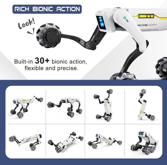 Electric RC Robot Dog | Voice Programmable Clip & Shoot Smart Dog | DealersDealers