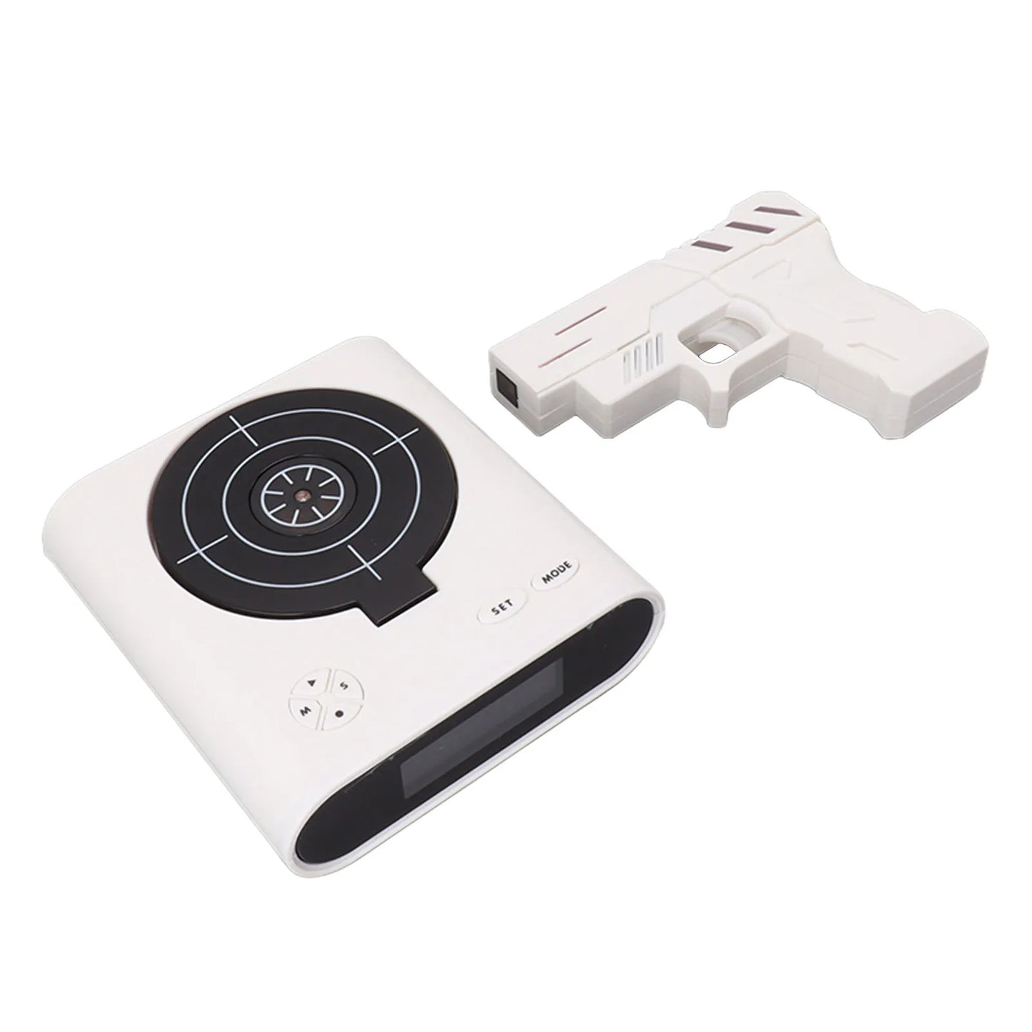 Shooting Target Alarm Clock | LED Display Smart Desk Clock | DealersDealers