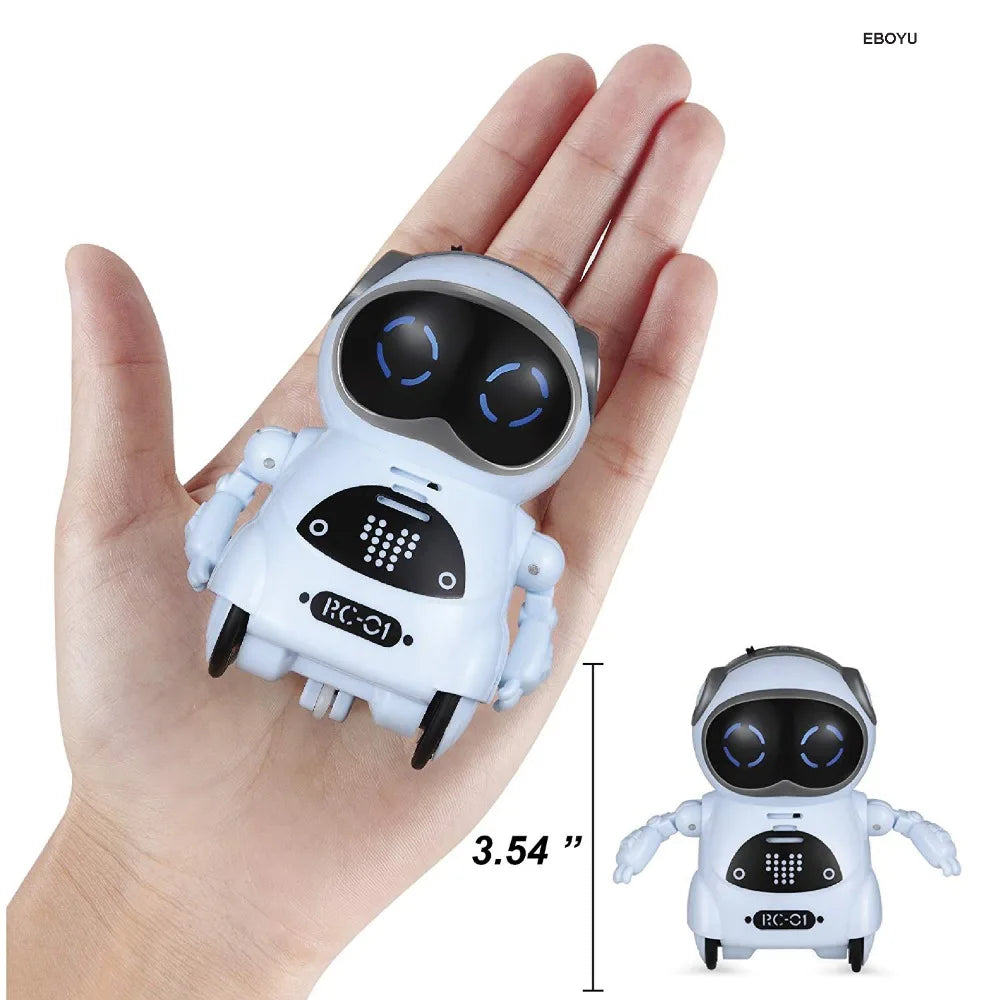 Mini Smart Robot Toy | Talking Voice Recognition Dancing Story Robot | DealersDealers
