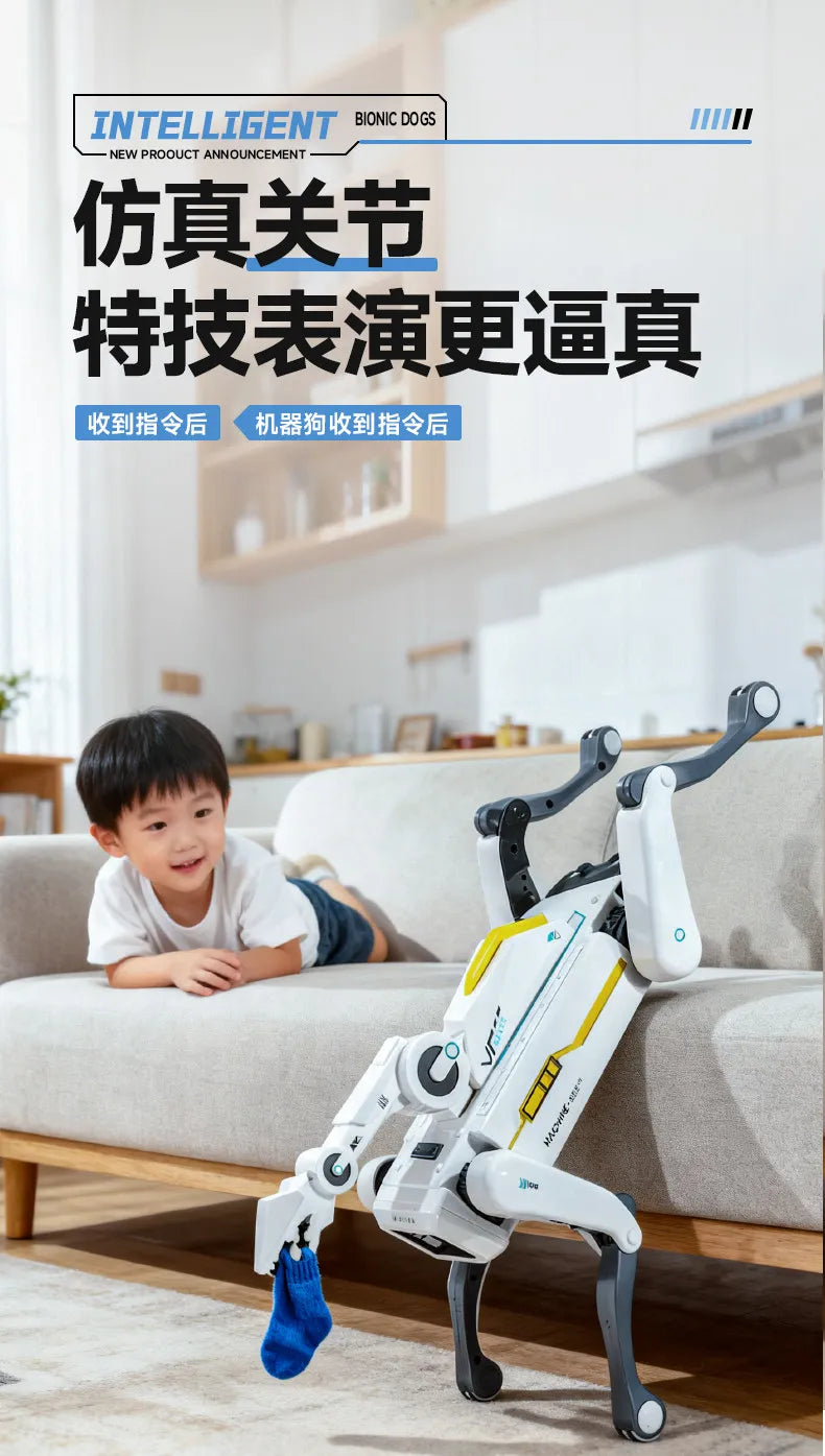 AI Robot Dog 2026 | Bionic Mechanical Arm Remote Control Smart Pet | DealersDealers
