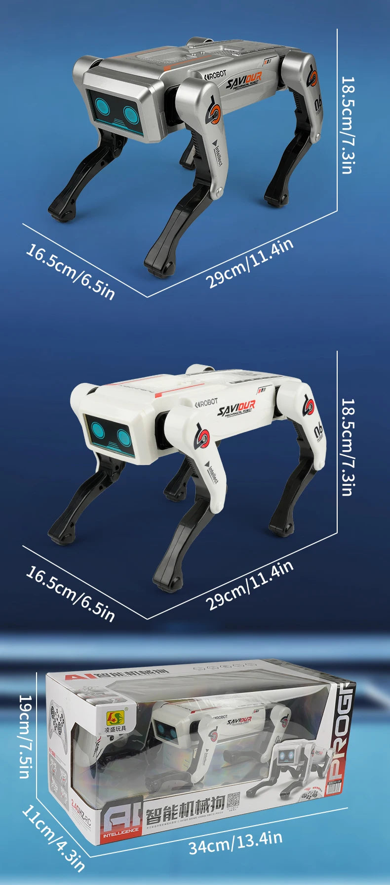 AI Dog RC Robot Car | Voice Control Interactive Music Dancing Toy | DealersDealers