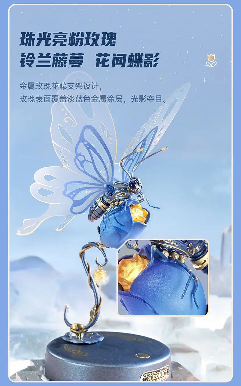 Robotime Mechanical Butterfly DIY Metal Model | Premium Assembly Toy | DealersDealers