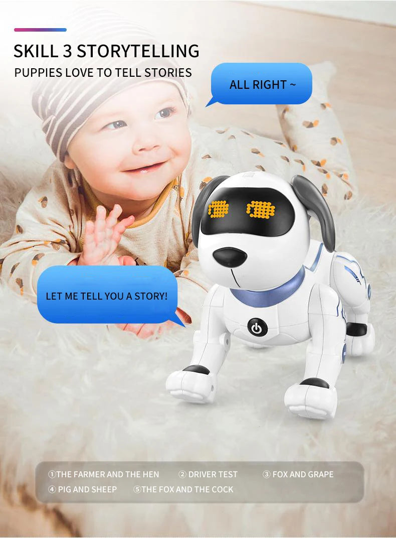 AI Intelligent Pet Robot Dog | Voice Touch Sensing Smart Companion | DealersDealers