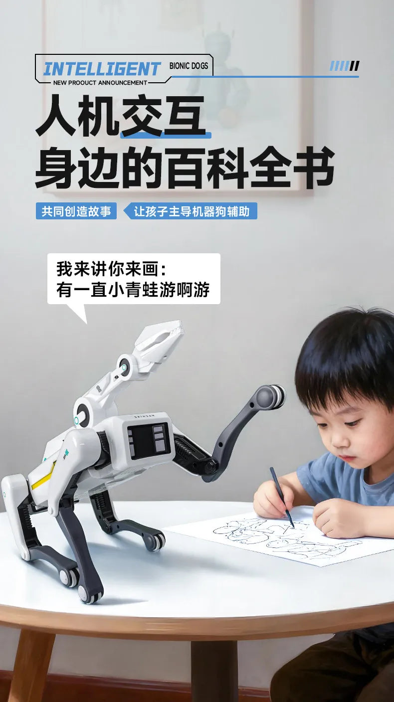 AI Robot Dog 2026 | Bionic Mechanical Arm Remote Control Smart Pet | DealersDealers