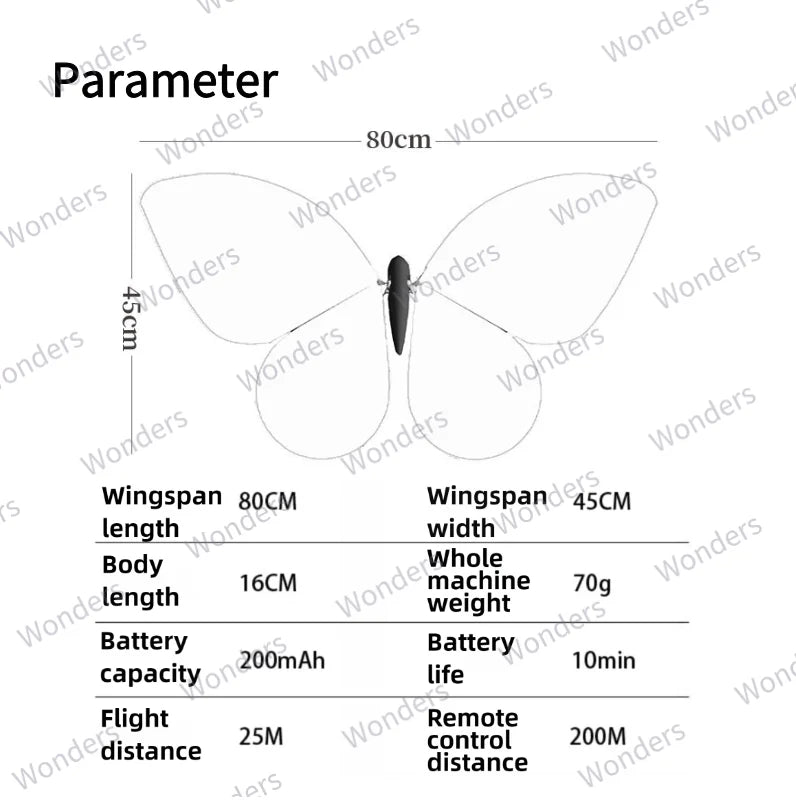 Bionic RC Butterfly Aircraft | Remote Control Ornithopter Wedding Decoration | DealersDealers