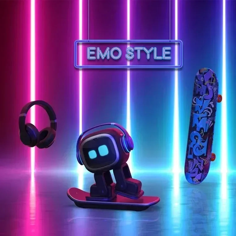 EMO AI Desktop Robot | Voice Recognition Smart Companion Toy | DealersDealers