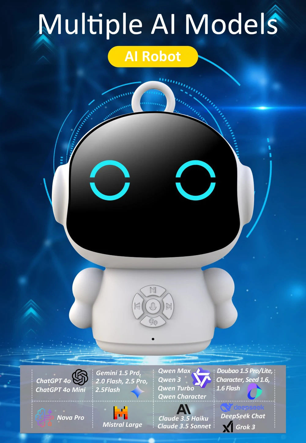 Tuya Smart AI Robot for Kids | WiFi Speech Recognition Learning Machine | DealersDealers