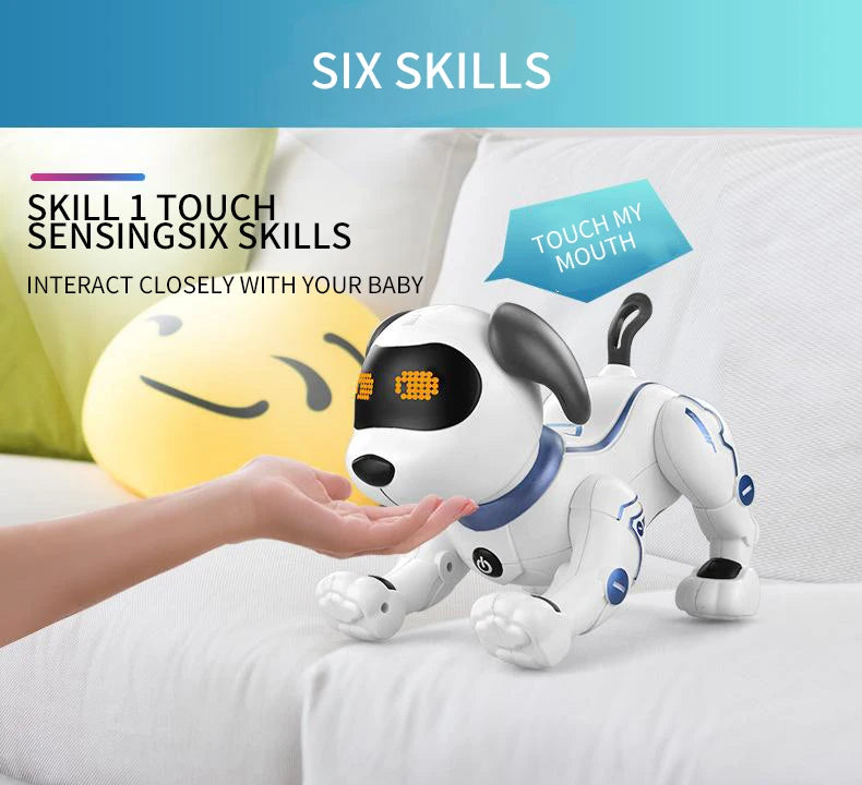 AI Intelligent Pet Robot Dog | Voice Touch Sensing Smart Companion | DealersDealers