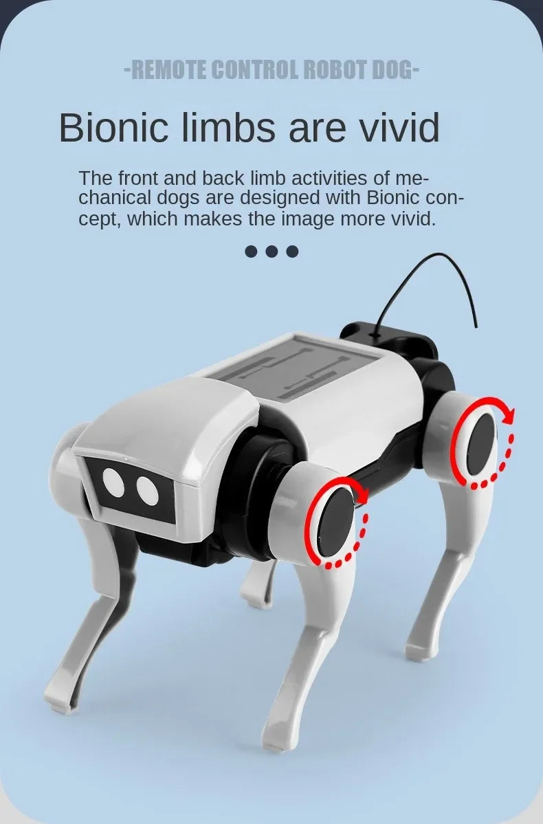 RC Mechanical Dog DIY Kit | Science Teaching Assembly Robot Toy | DealersDealers