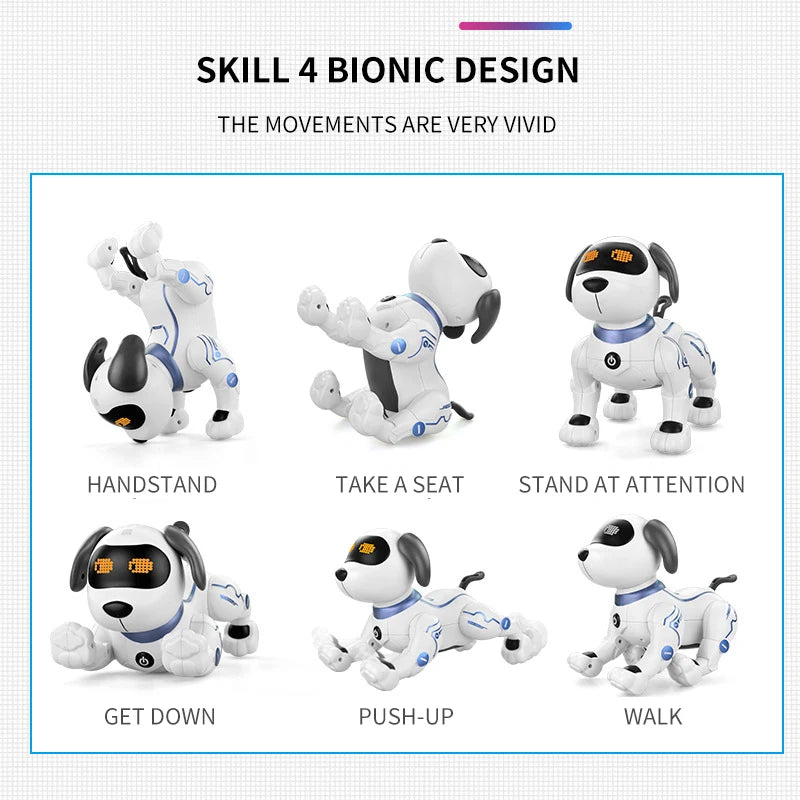AI Intelligent Pet Robot Dog | Voice Touch Sensing Smart Companion | DealersDealers