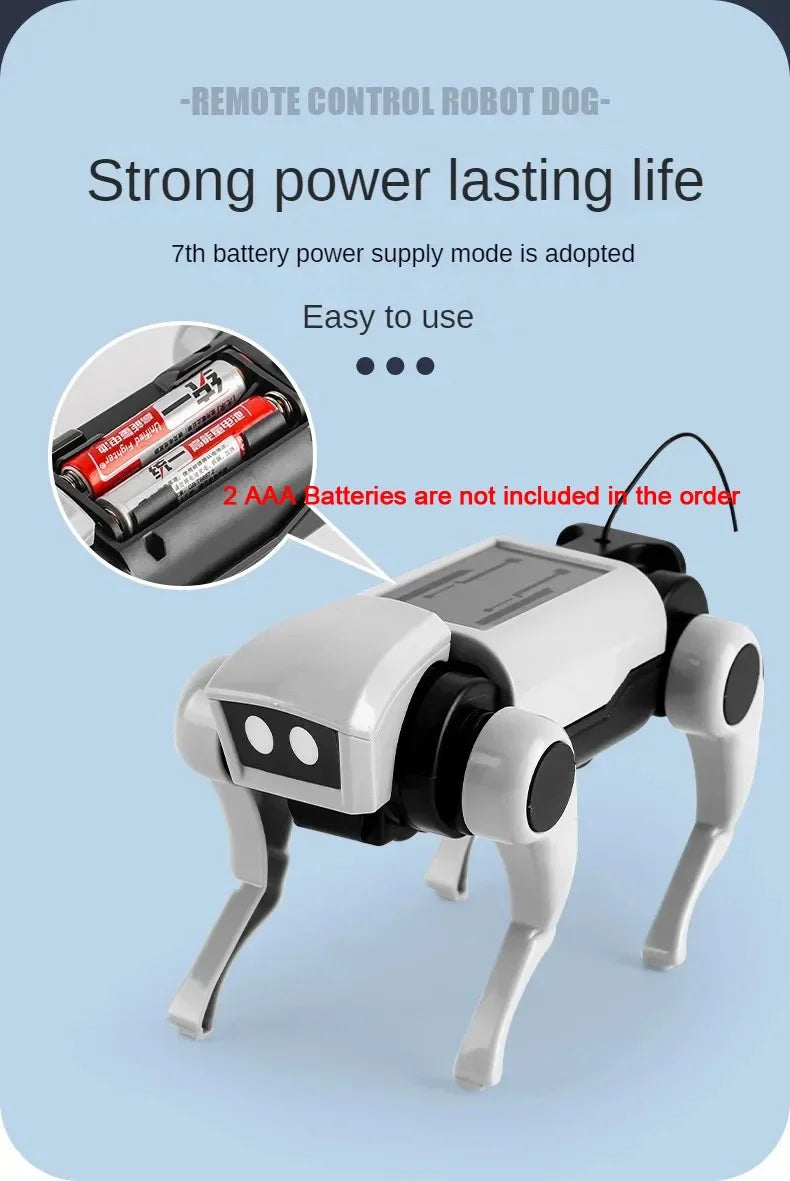 RC Mechanical Dog DIY Kit | Science Teaching Assembly Robot Toy | DealersDealers