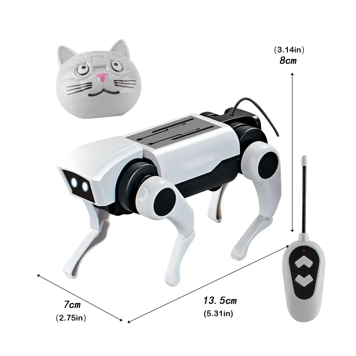 RC Mechanical Dog DIY Kit | Science Teaching Assembly Robot Toy | DealersDealers