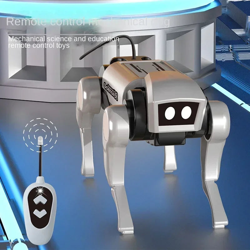 RC Mechanical Dog DIY Kit | Science Teaching Assembly Robot Toy | DealersDealers