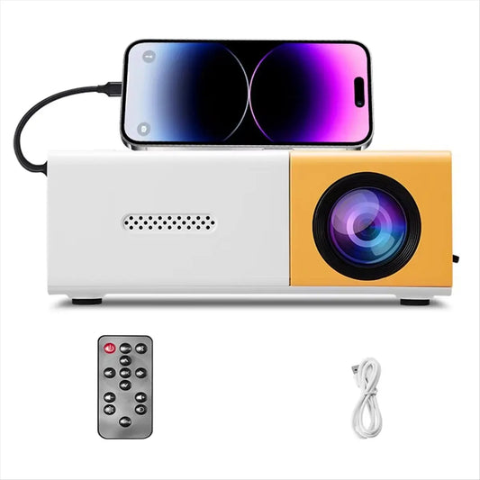 WallCast Mini Projector | 1080p Portable Home Cinema | DealersDealers