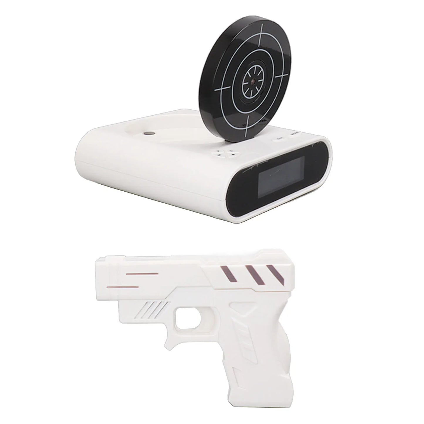 Shooting Target Alarm Clock | LED Display Smart Desk Clock | DealersDealers