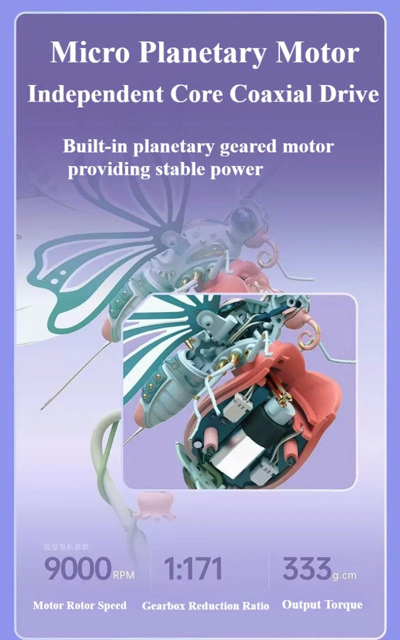 Robotime Mechanical Butterfly DIY Metal Model | Premium Assembly Toy | DealersDealers