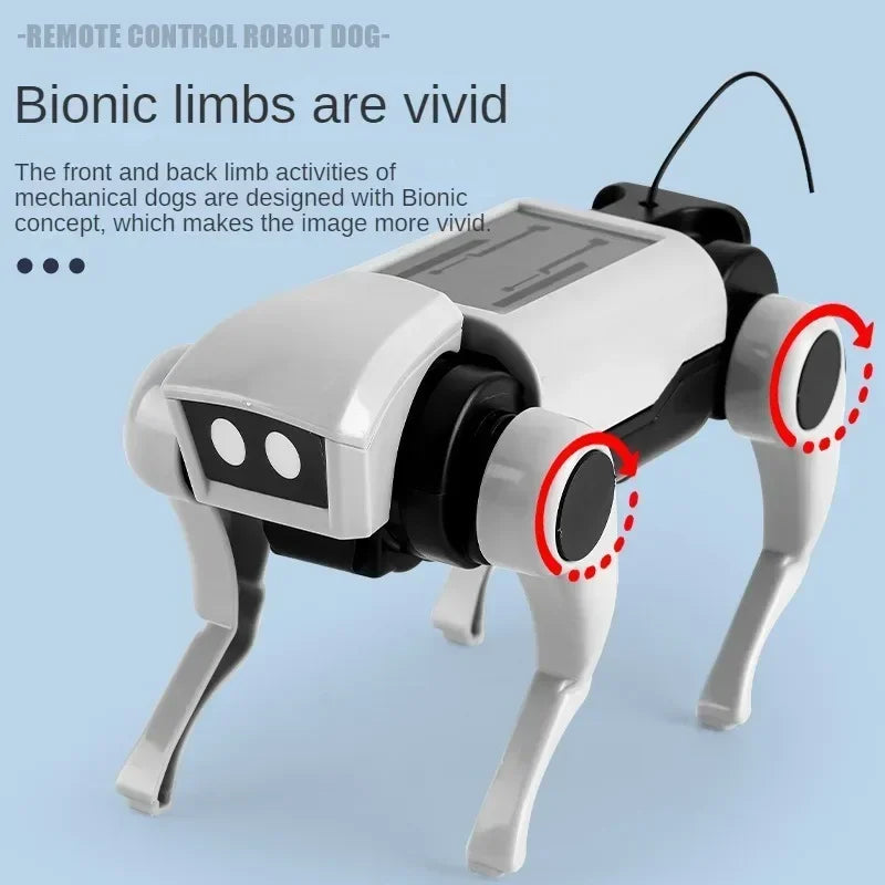 RC Mechanical Dog DIY Kit | Science Teaching Assembly Robot Toy | DealersDealers