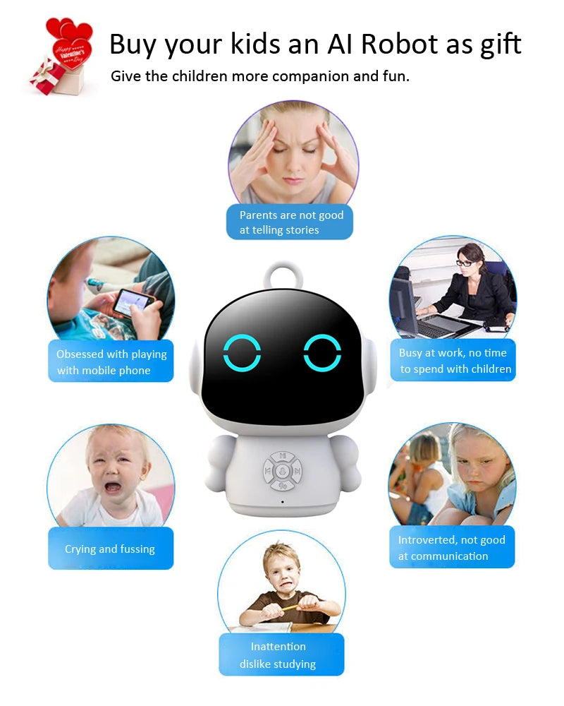 Tuya Smart AI Robot for Kids | WiFi Speech Recognition Learning Machine | DealersDealers