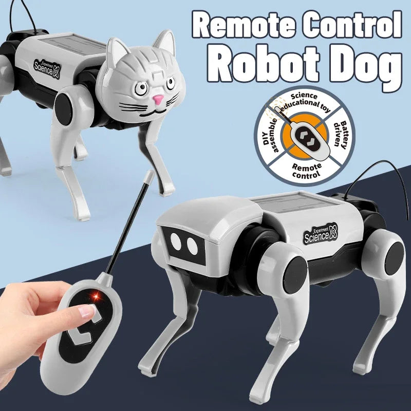 RC Mechanical Dog DIY Kit | Science Teaching Assembly Robot Toy | DealersDealers