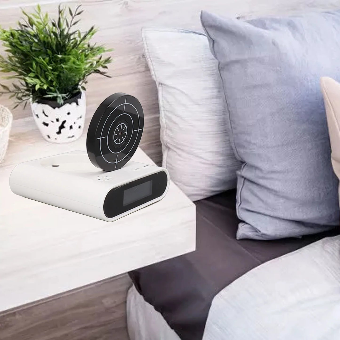 Shooting Target Alarm Clock | LED Display Smart Desk Clock | DealersDealers