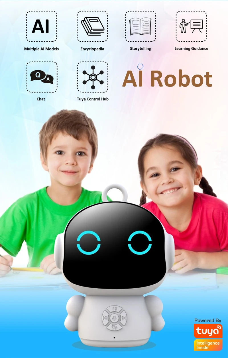 Tuya Smart AI Robot for Kids | WiFi Speech Recognition Learning Machine | DealersDealers