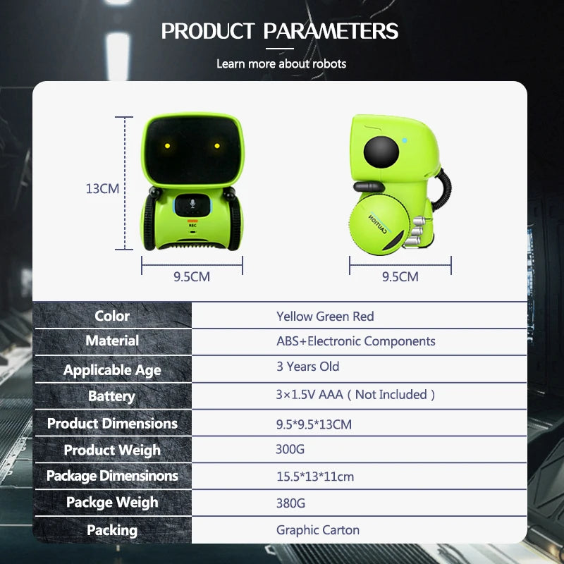 AT Smart Learning Robot | Touch Control 4 Language Educational Toy | DealersDealers