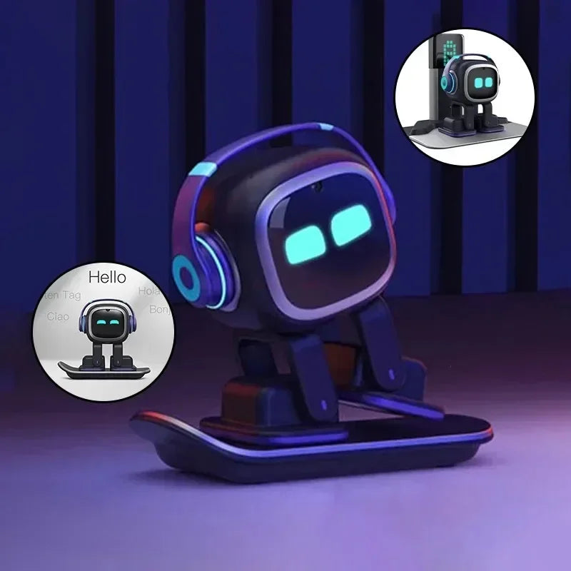 EMO AI Desktop Robot | Voice Recognition Smart Companion Toy | DealersDealers