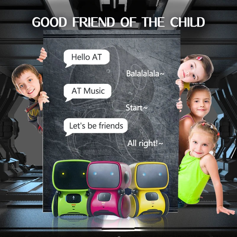 AT Smart Learning Robot | Touch Control 4 Language Educational Toy | DealersDealers