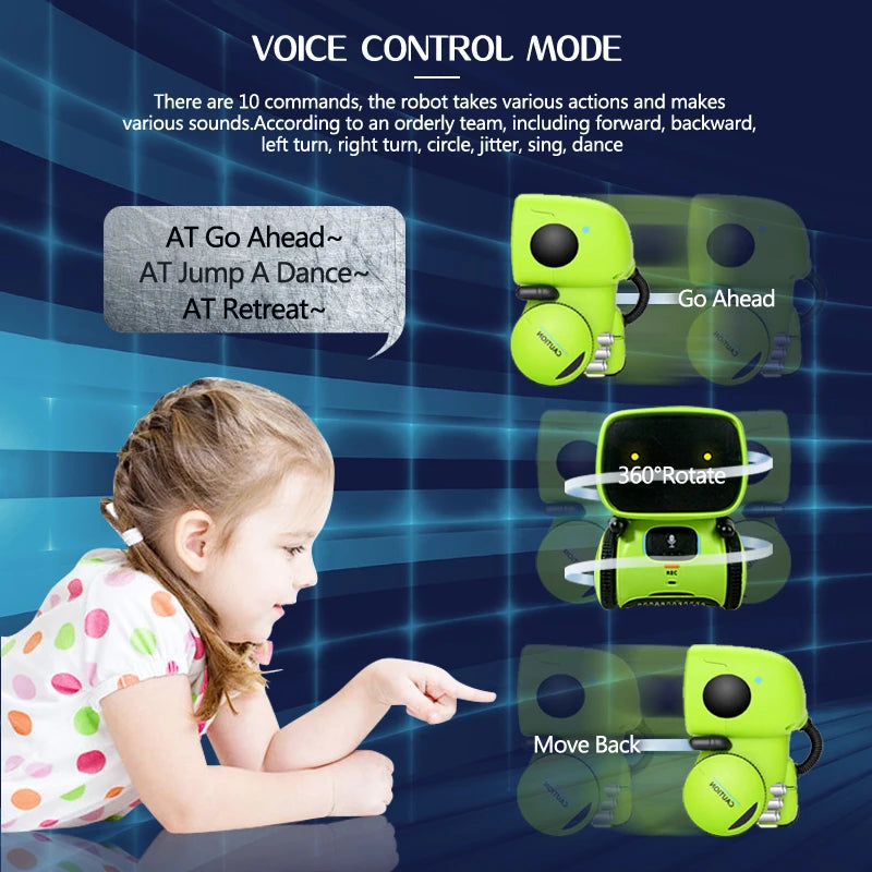 AT Smart Learning Robot | Touch Control 4 Language Educational Toy | DealersDealers