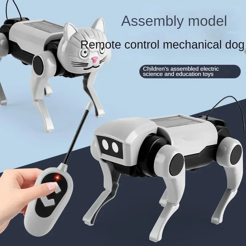 RC Mechanical Dog DIY Kit | Science Teaching Assembly Robot Toy | DealersDealers