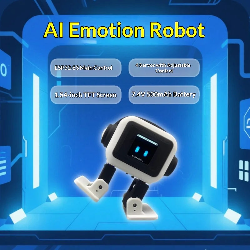 EMO AI Desktop Robot | Voice Recognition Smart Companion Toy | DealersDealers
