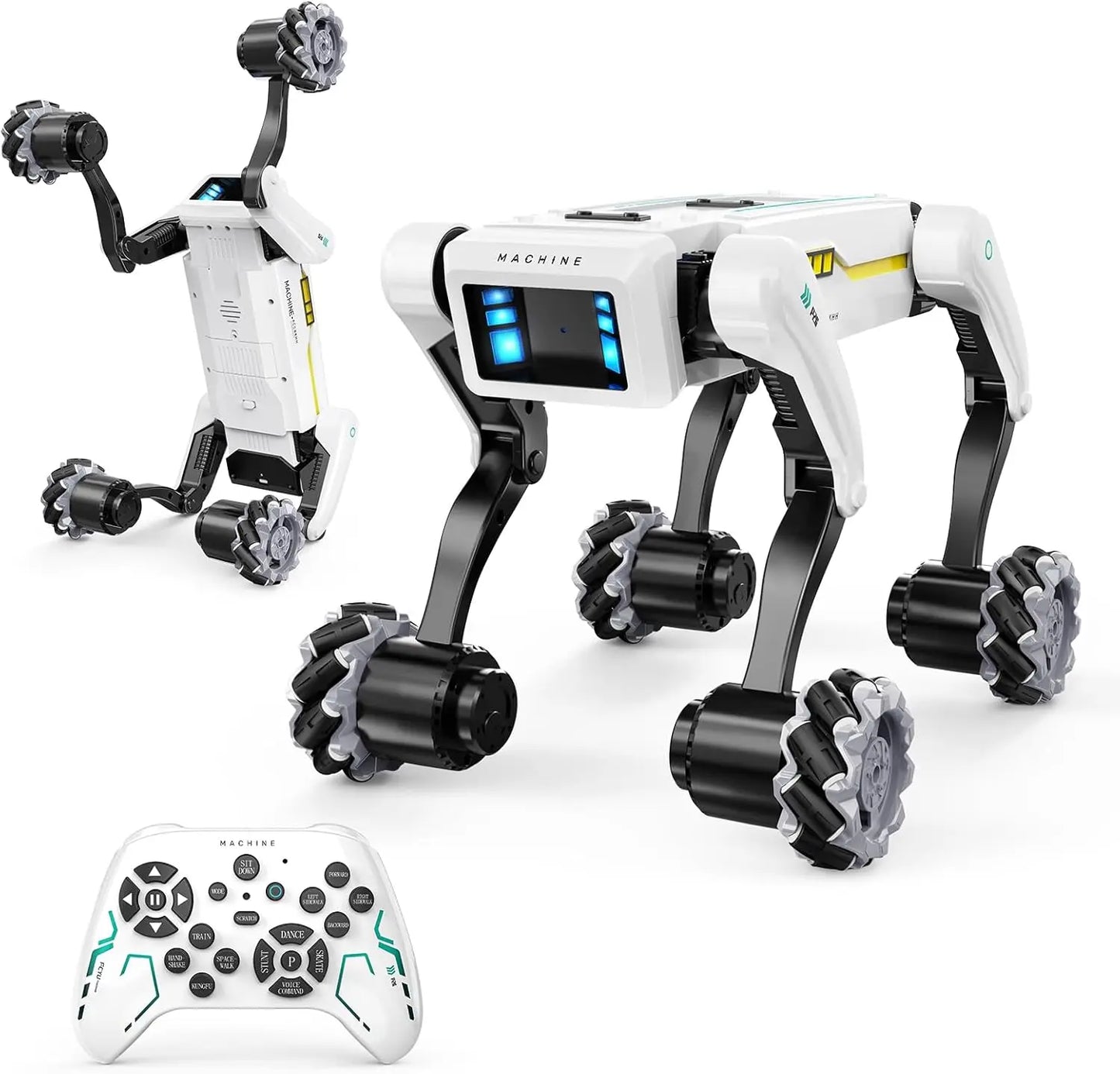 Electric RC Robot Dog | Voice Programmable Clip & Shoot Smart Dog | DealersDealers