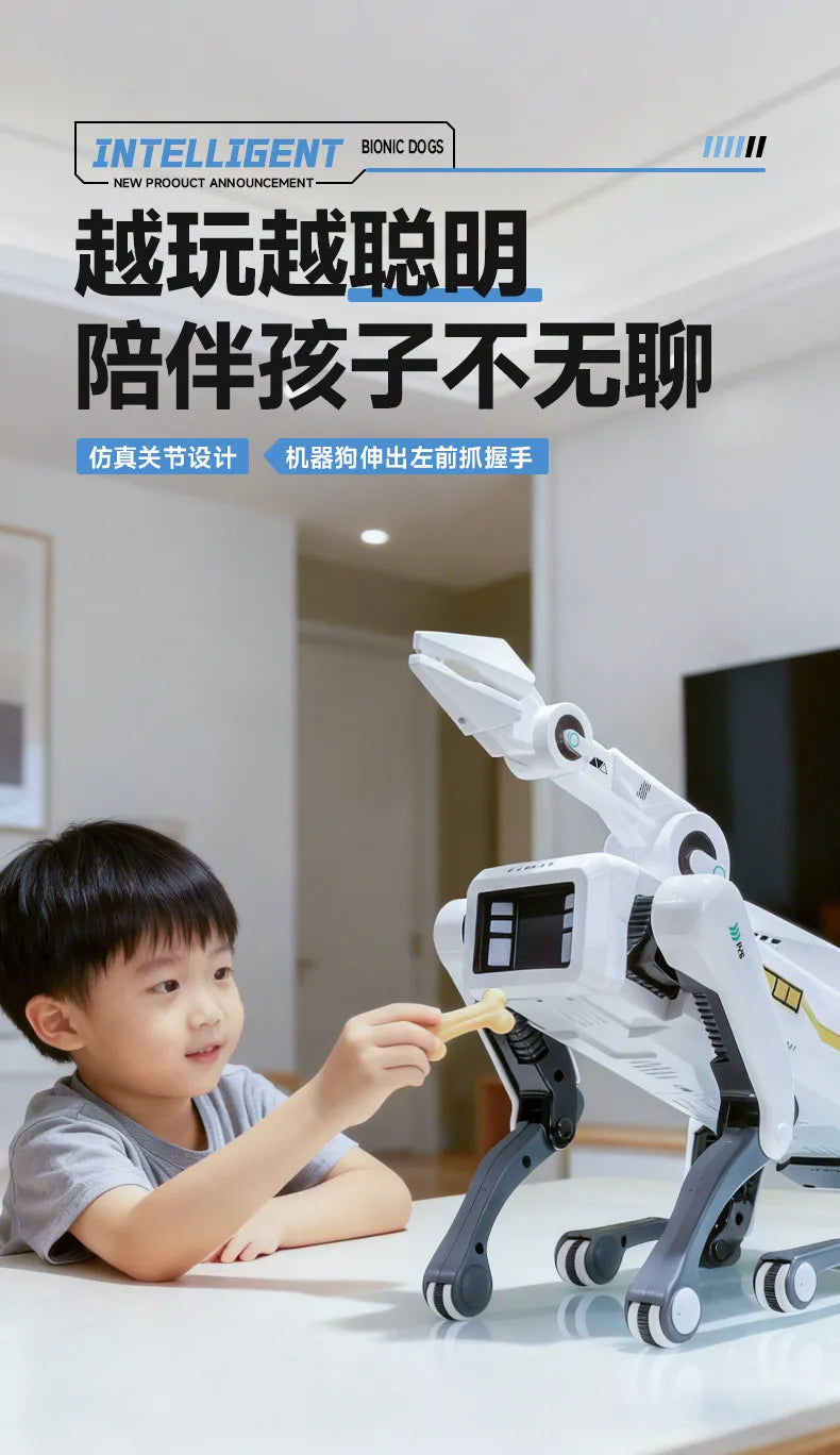 AI Robot Dog 2026 | Bionic Mechanical Arm Remote Control Smart Pet | DealersDealers