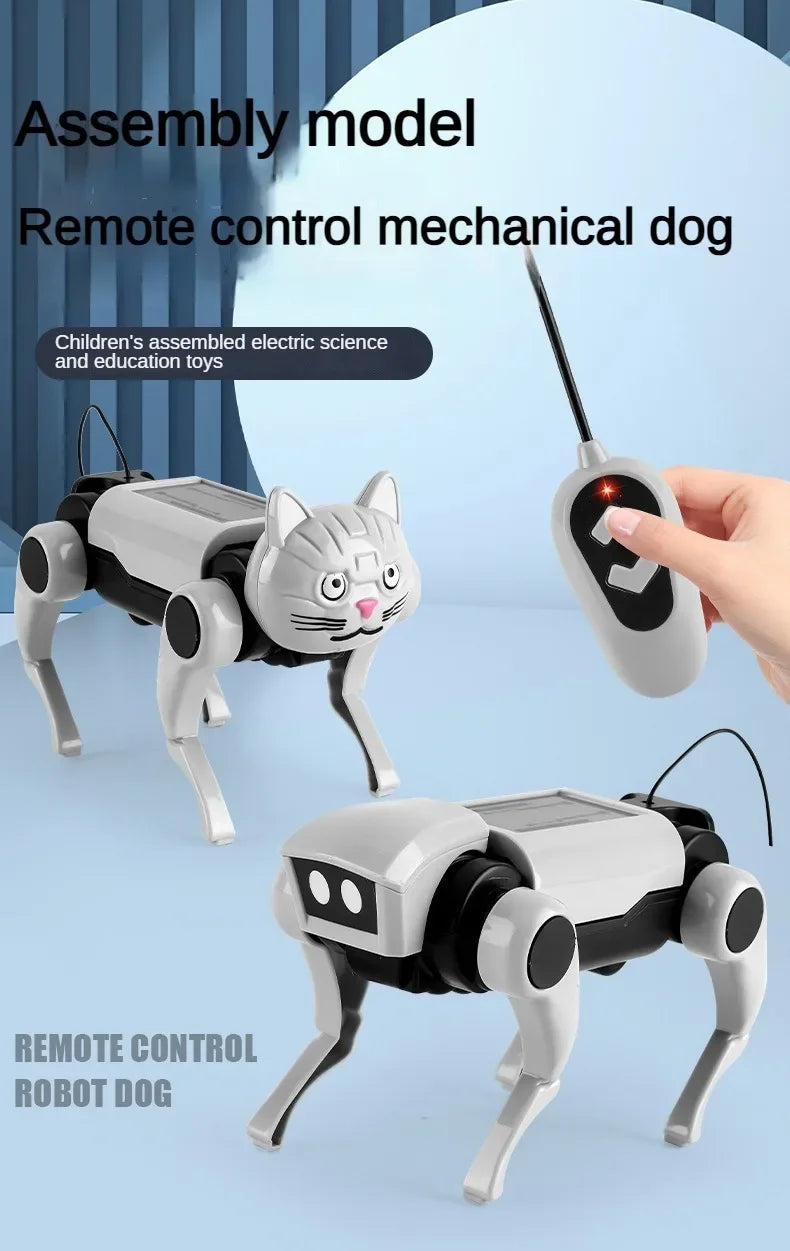 RC Mechanical Dog DIY Kit | Science Teaching Assembly Robot Toy | DealersDealers